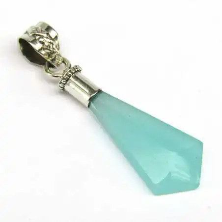 Stříbrný přívěšek s chalcedonem