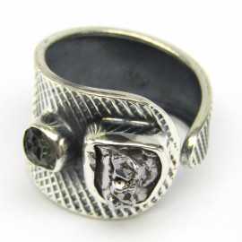 Stříbrný prsten s Campo del Cielo