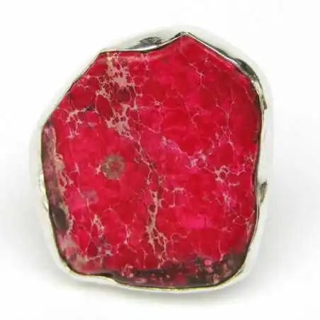 Stříbrný prsten s jaspisem