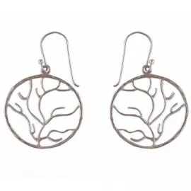 Stříbrné naušnice