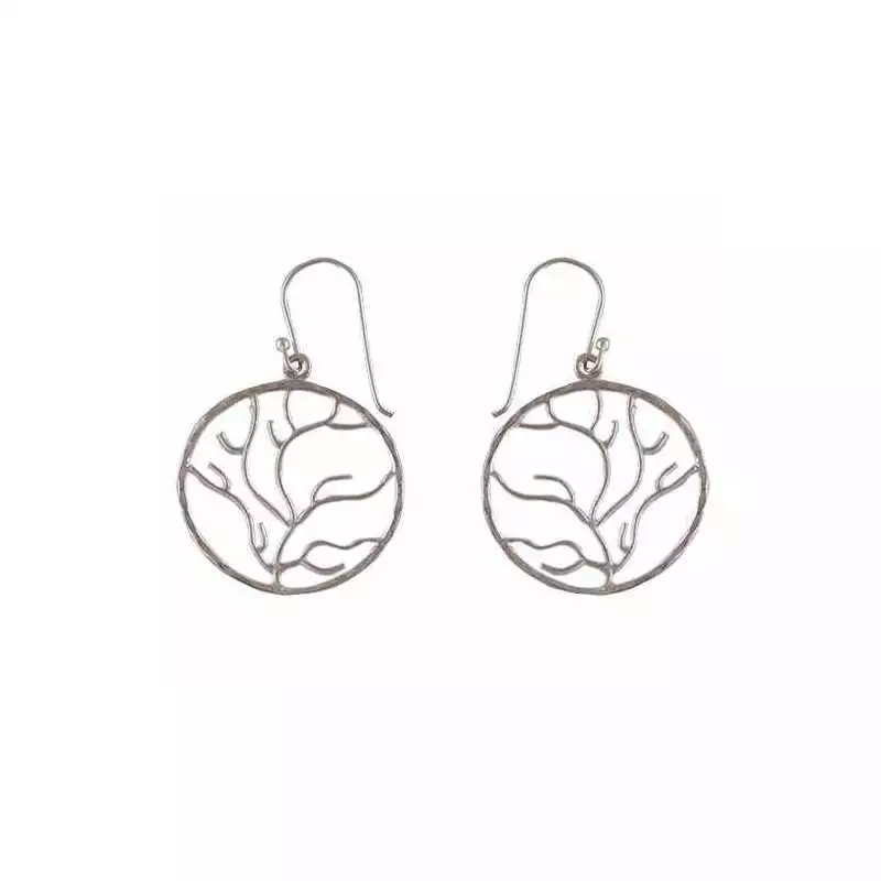 Stříbrné naušnice