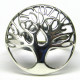 Stříbrný prsten strom života