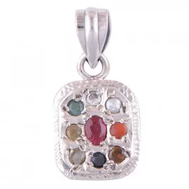 Tradiční indický přívěšek s drahokamy