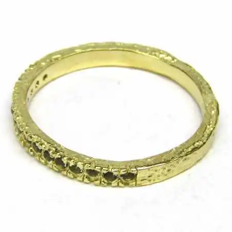 Stříbrný prsten s vltavínem