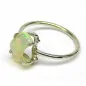 Stříbrný prsten s opálem