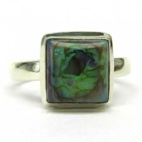 Stříbrný prsten s opálem