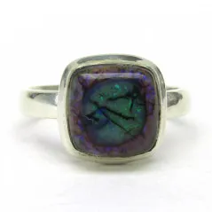 Stříbrný prsten s opálem