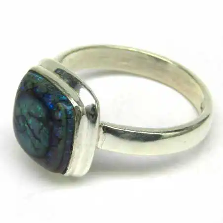 Stříbrný prsten s opálem