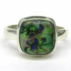 Stříbrný prsten s opálem