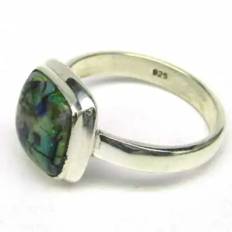 Stříbrný prsten s opálem