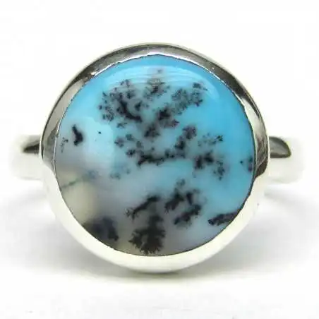 Stříbrný prsten s opálem