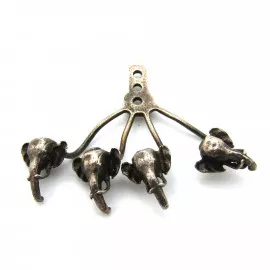 Stříbrný přívěsek sloni