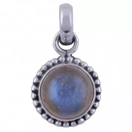 Stříbrný přívěsek s labradoritem