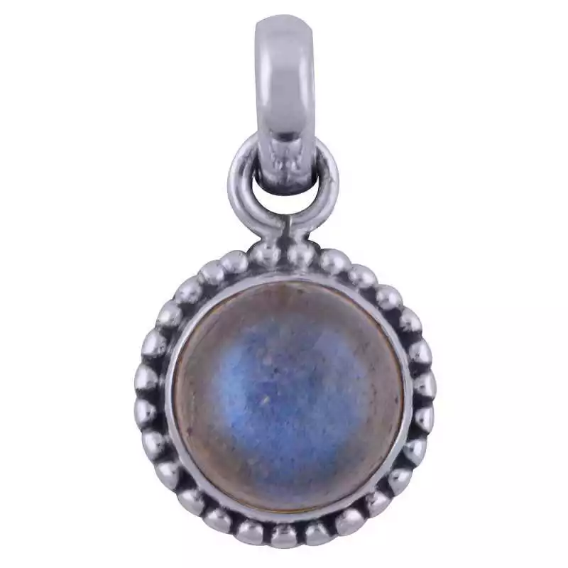 Stříbrný přívěsek s labradoritem