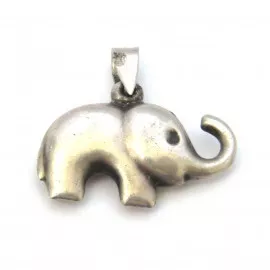 Stříbrný přívěsek slon