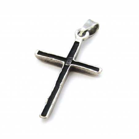 Stříbrný přívěsek kříž