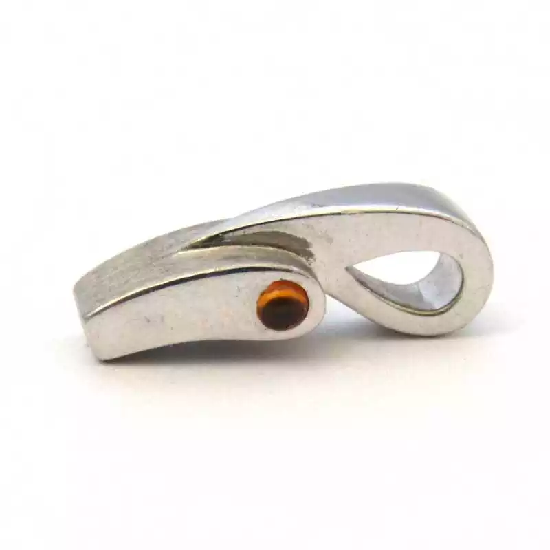 Stříbrný přívěsek s citríny