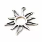Stříbrný přívěsek slunce