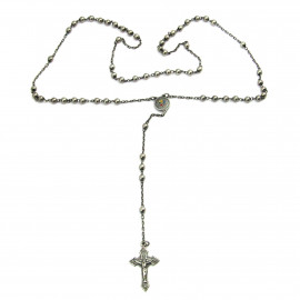 Stříbrný růženec