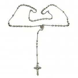 Stříbrný růženec