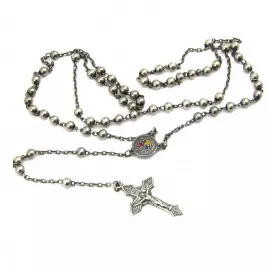 Stříbrný růženec