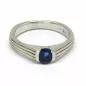Stříbrný prsten s iolitem