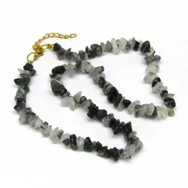 Náhrdelník s turmalínem v křiš'tálu