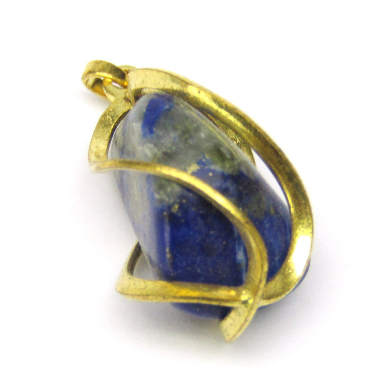 Přívěsek s lapis lazuli v kleci