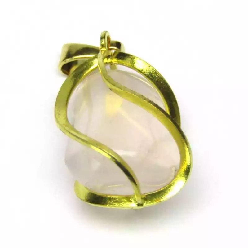 Přívěsek s růženínem v kleci