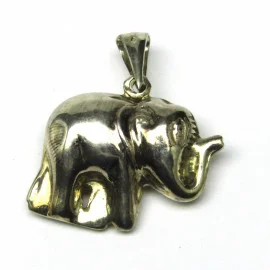 Stříbrný přívěsek slon