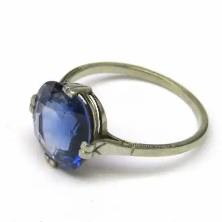 14 kt zlatý prsten se spinelem 4 kt