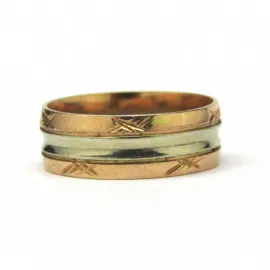 14 kt zlaté snubní prsteny