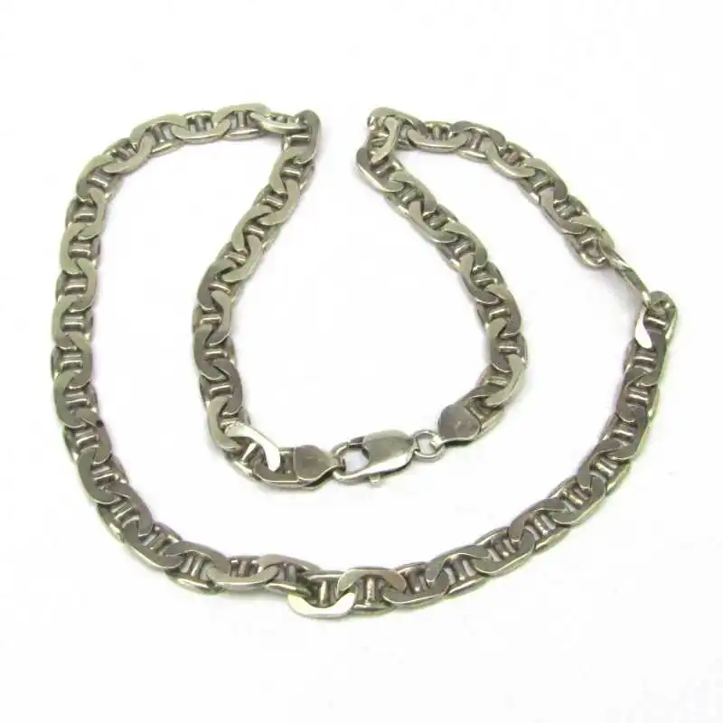 Stříbrný masivní řetěz