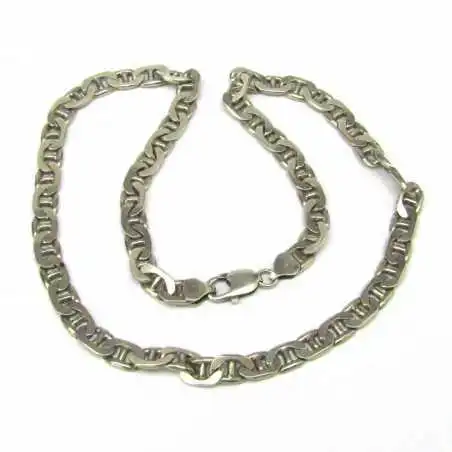 Stříbrný masivní řetěz