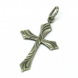 Stříbrný přívěsek kříž