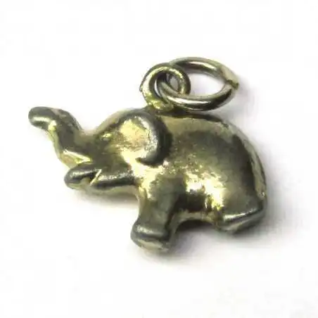 Stříbrný přívěsek slon