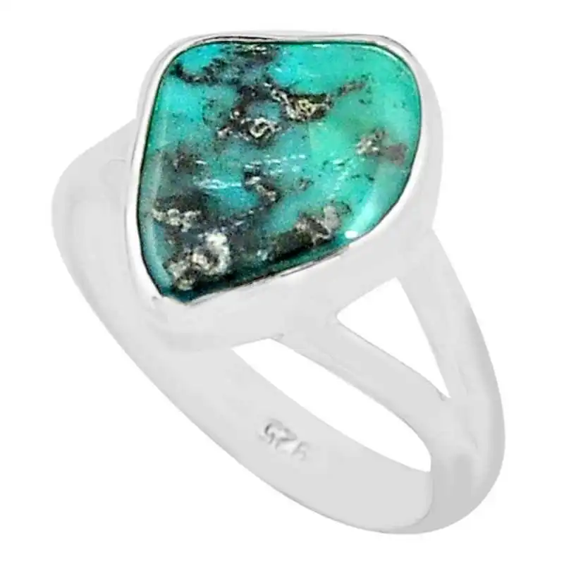Stříbrný prsten s tyrkysem