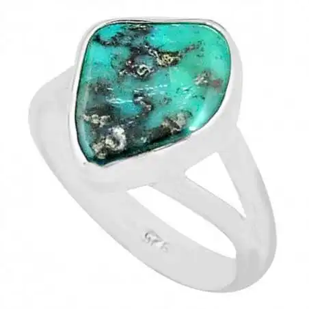 Stříbrný prsten s tyrkysem