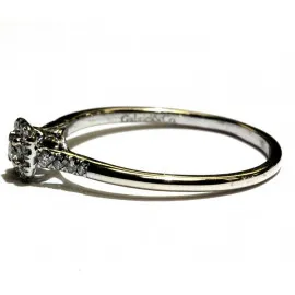 14 kt zlatý prsten s brilianty Gabriel & CO