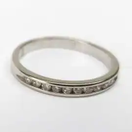 14 kt zlatý prsten s brilianty 0.20 kt