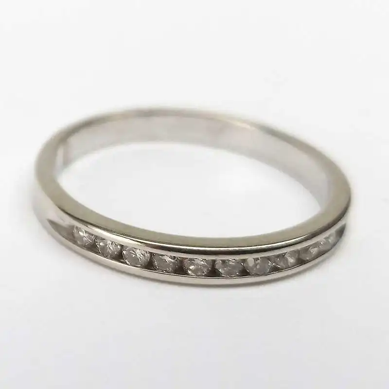 14 kt zlatý prsten s brilianty 0.20 kt