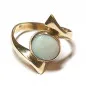 14 kt zlatý prsten s opálem