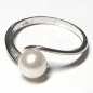 14 kt zlatý prsten s perlou