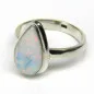 Stříbrný prsten s opálem