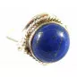 Stříbrný prsten s lapis lazuli
