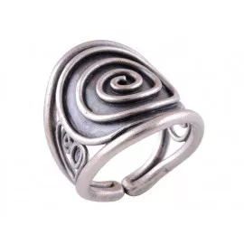 Stříbrný autorský prsten